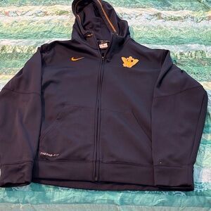 Nike Men's Navy Blue Therma-fit hoodie
US Navy logo, large